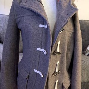 Wool blend coat